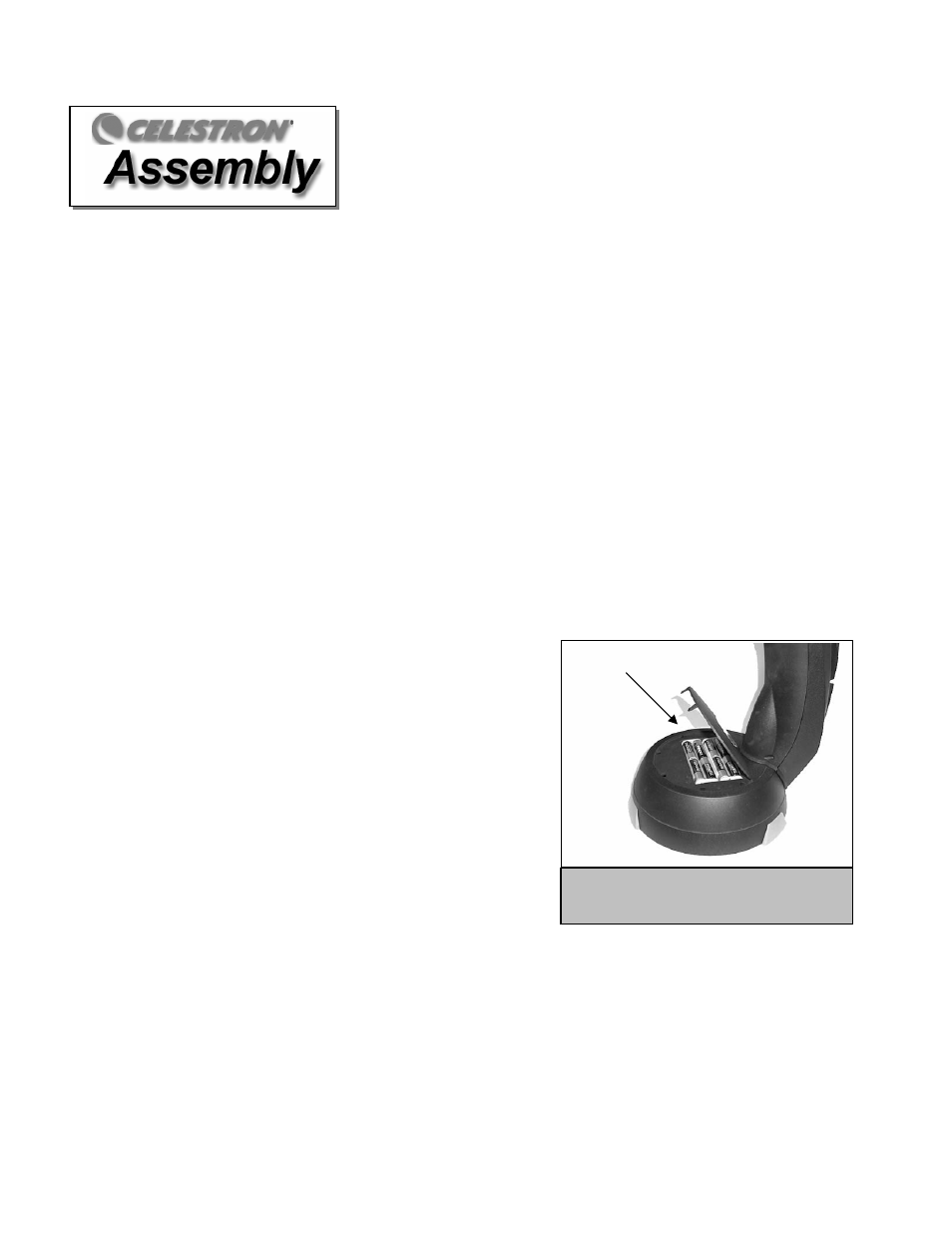 Assembling the nexstar, Powering the nexstar, The hand control | Assembly, Ssembling the | Celestron NexStar 6 SE User Manual | Page 6 / 52