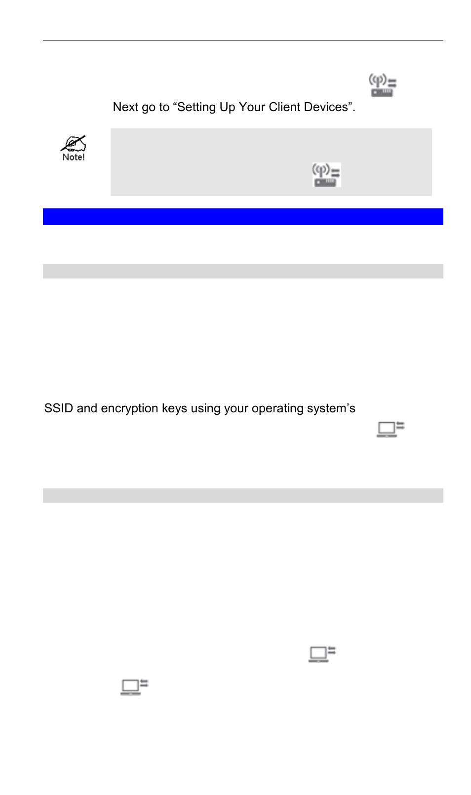 Setting up your client devices | ARRIS WR2100 User Manual | Page 10 / 14