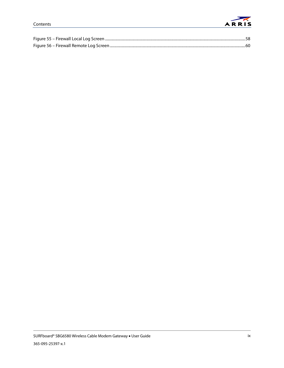 ARRIS SBG6580 User Guide User Manual | Page 11 / 74