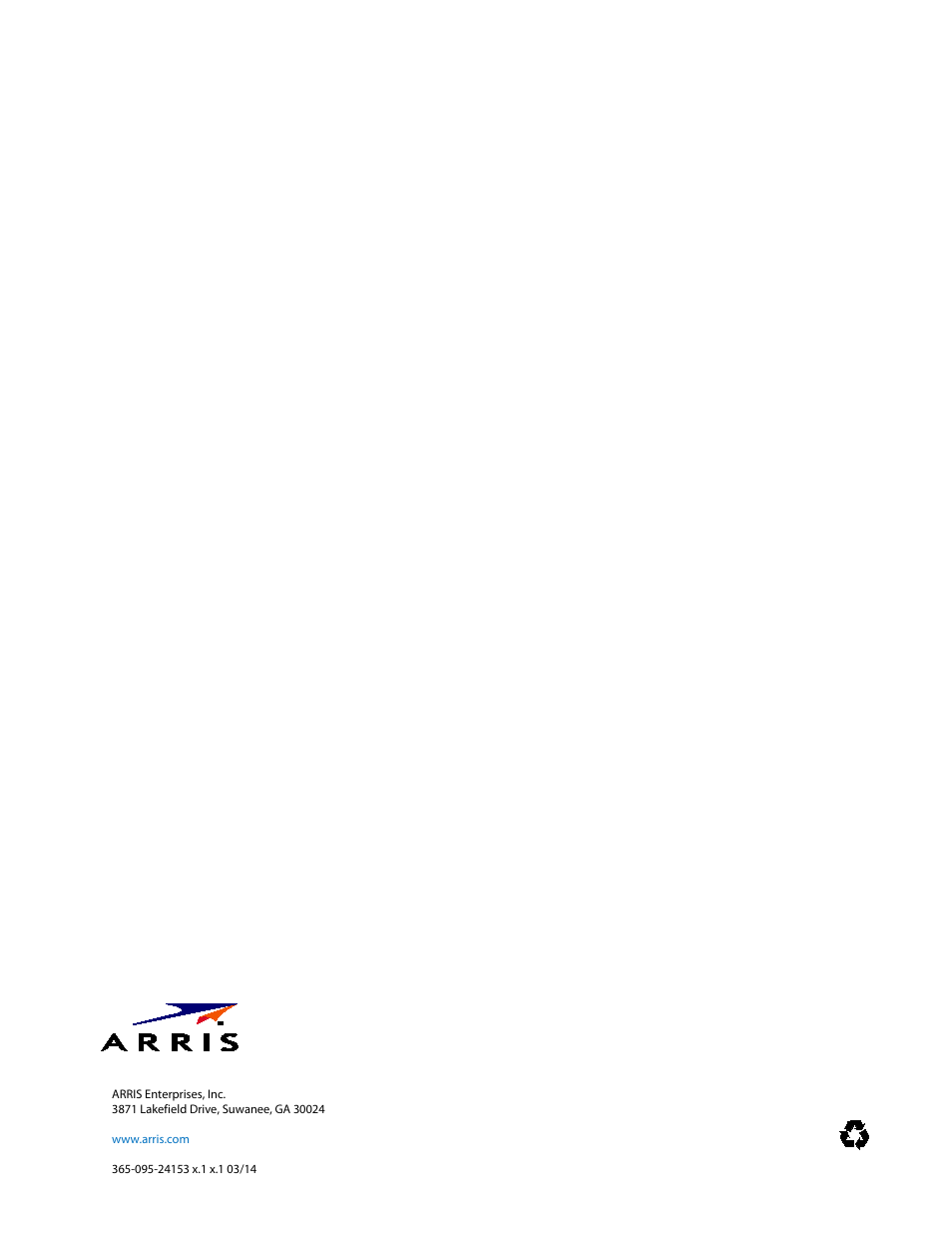 ARRIS SB6183 User Guide User Manual | Page 24 / 24