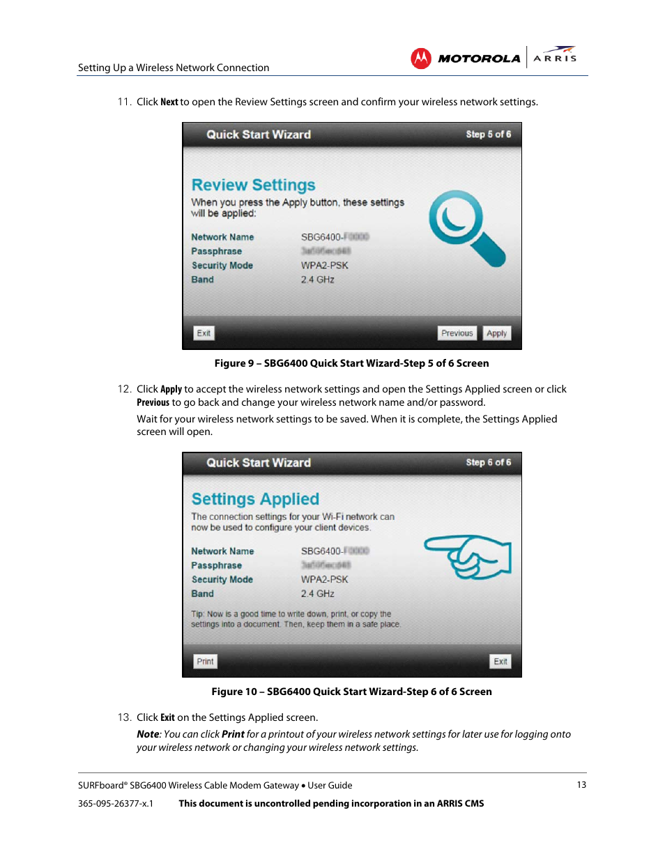 ARRIS SBG6400 User Guide User Manual | Page 22 / 59