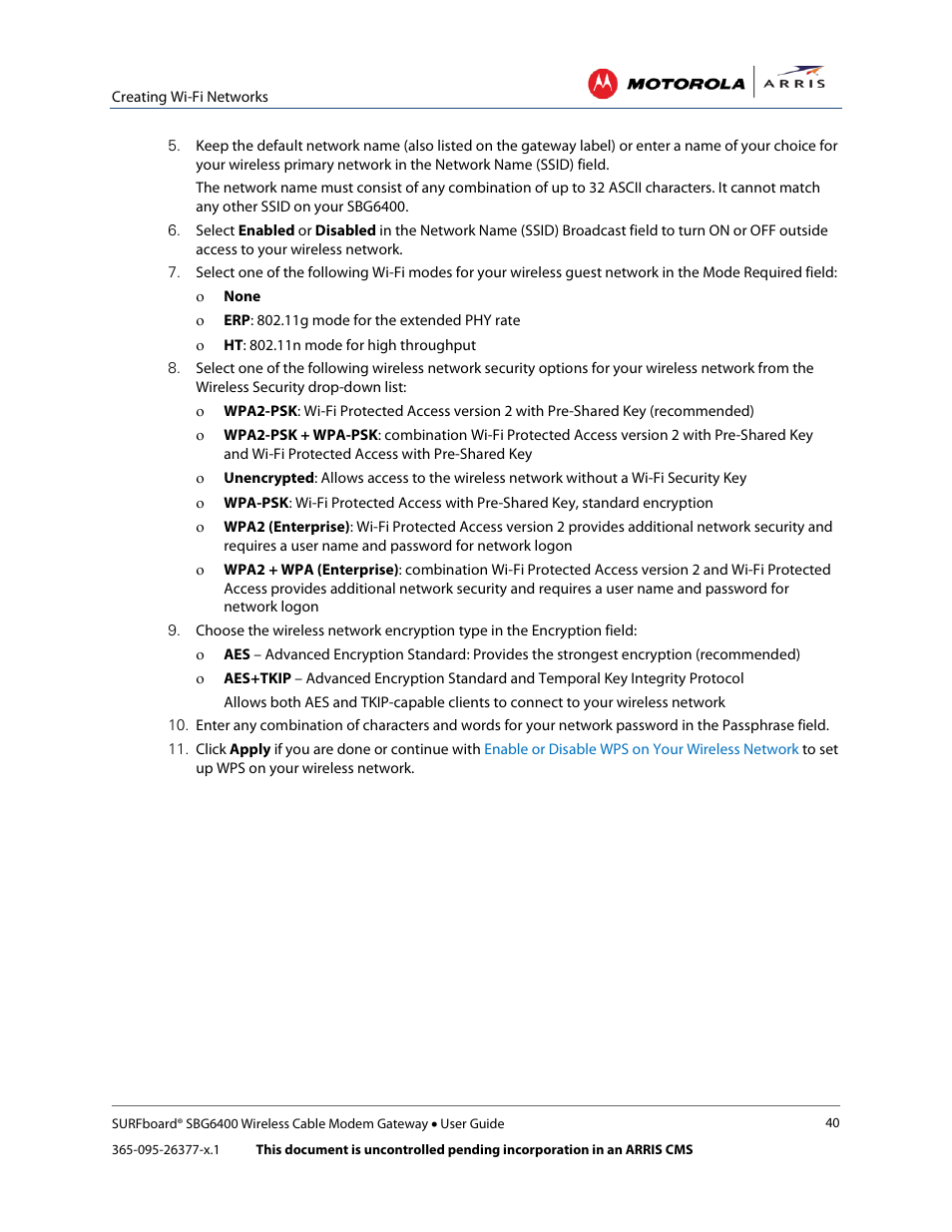 ARRIS SBG6400 User Guide User Manual | Page 49 / 59