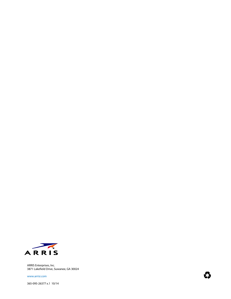 ARRIS SBG6400 User Guide User Manual | Page 59 / 59