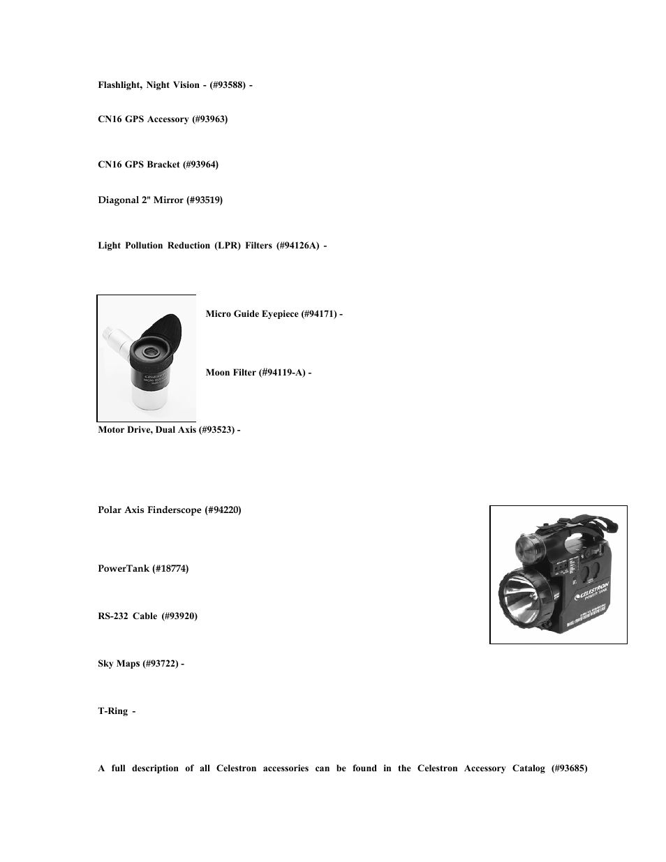 Celestron C100ED-R User Manual | Page 46 / 67