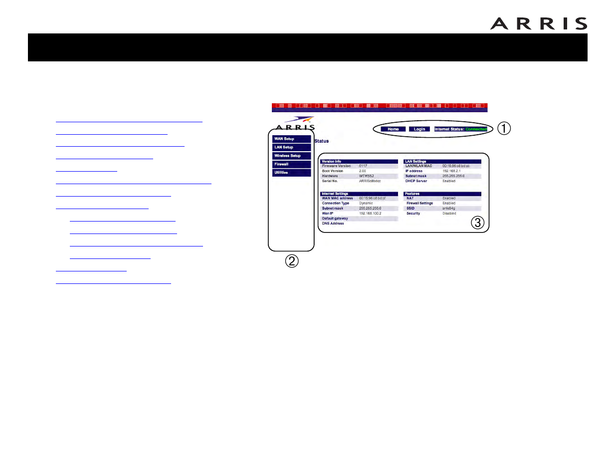 Configuration basics | ARRIS WTM552 User Guide User Manual | Page 27 / 79