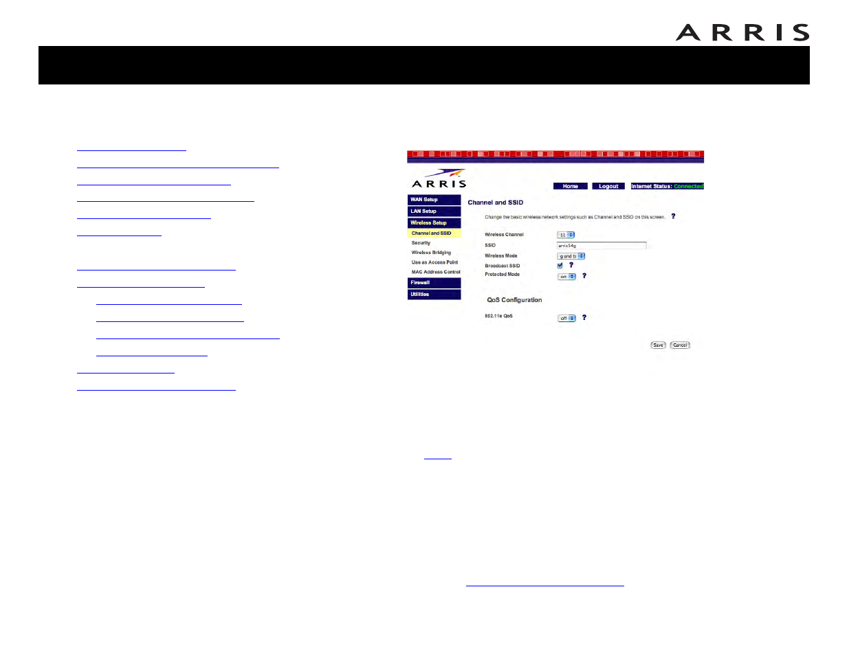 Configuring the lan channel and name | ARRIS WTM552 User Guide User Manual | Page 37 / 79