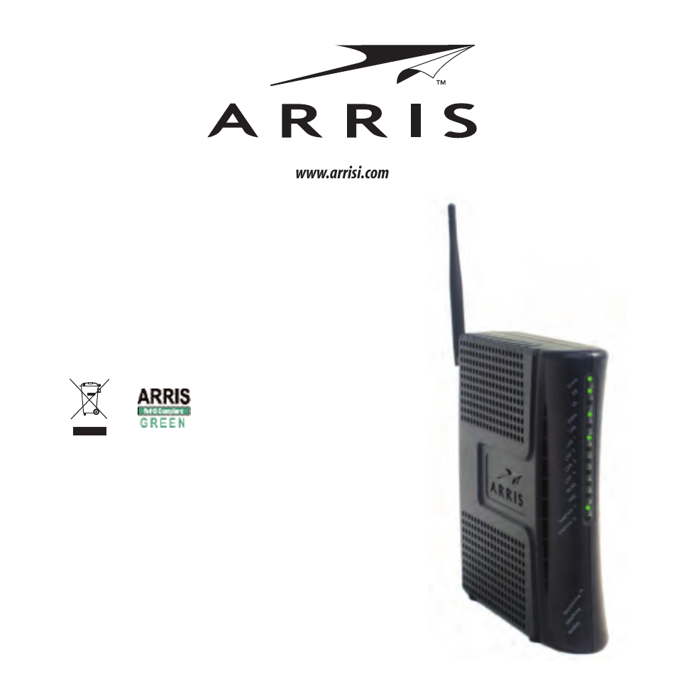 ARRIS TM552AB Quick Start Guide User Manual | Page 6 / 6