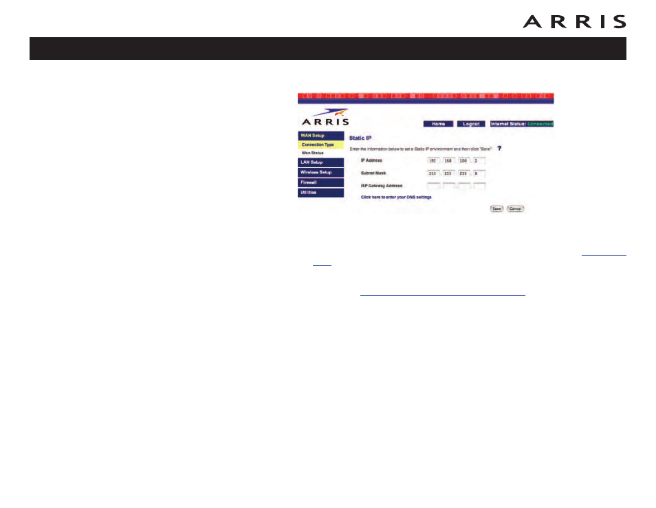 Static | ARRIS WTM652 User Guide User Manual | Page 35 / 85
