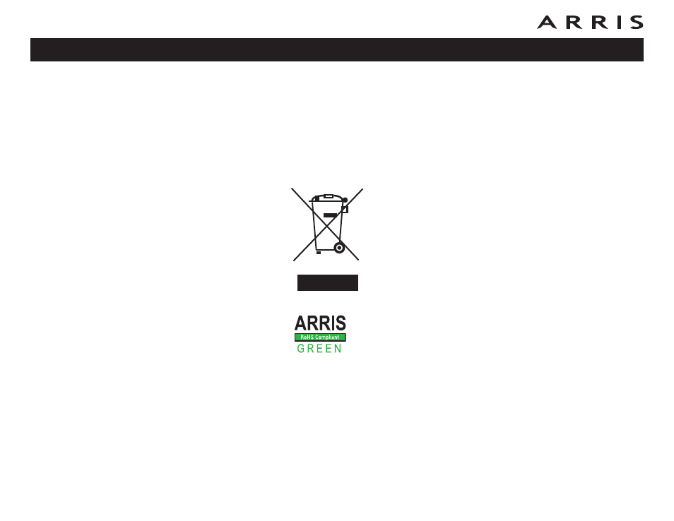 European compliance | ARRIS WTM652 User Guide User Manual | Page 6 / 85