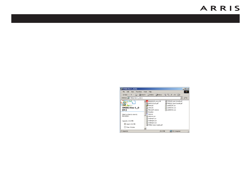 Removing usb drivers, Removing usb drivers (all but 64-bit vista) | ARRIS WBM750 User Guide User Manual | Page 28 / 55