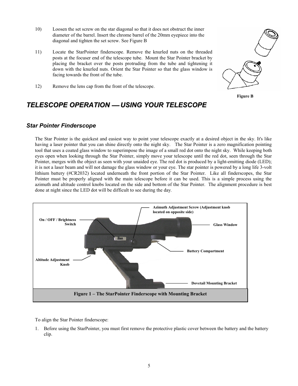 Celestron FIRSTSCOPE 90EQ User Manual | Page 5 / 20