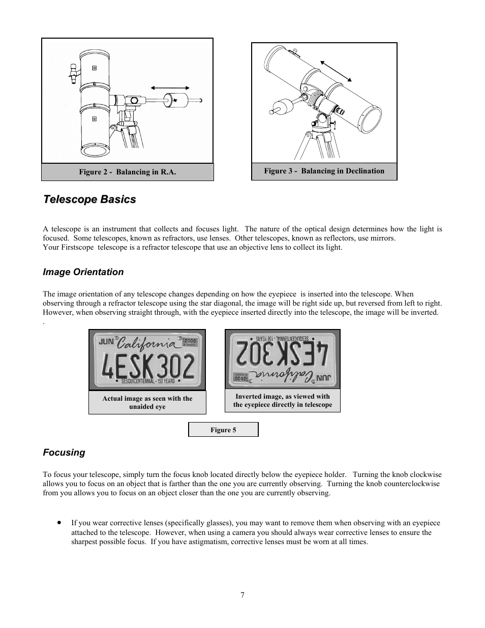 Celestron FIRSTSCOPE 90EQ User Manual | Page 7 / 20