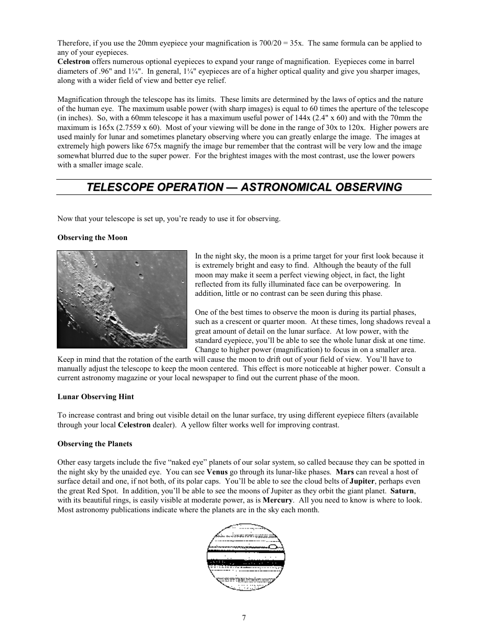 Celestron FIRSTSCOPE 21052 User Manual | Page 7 / 10