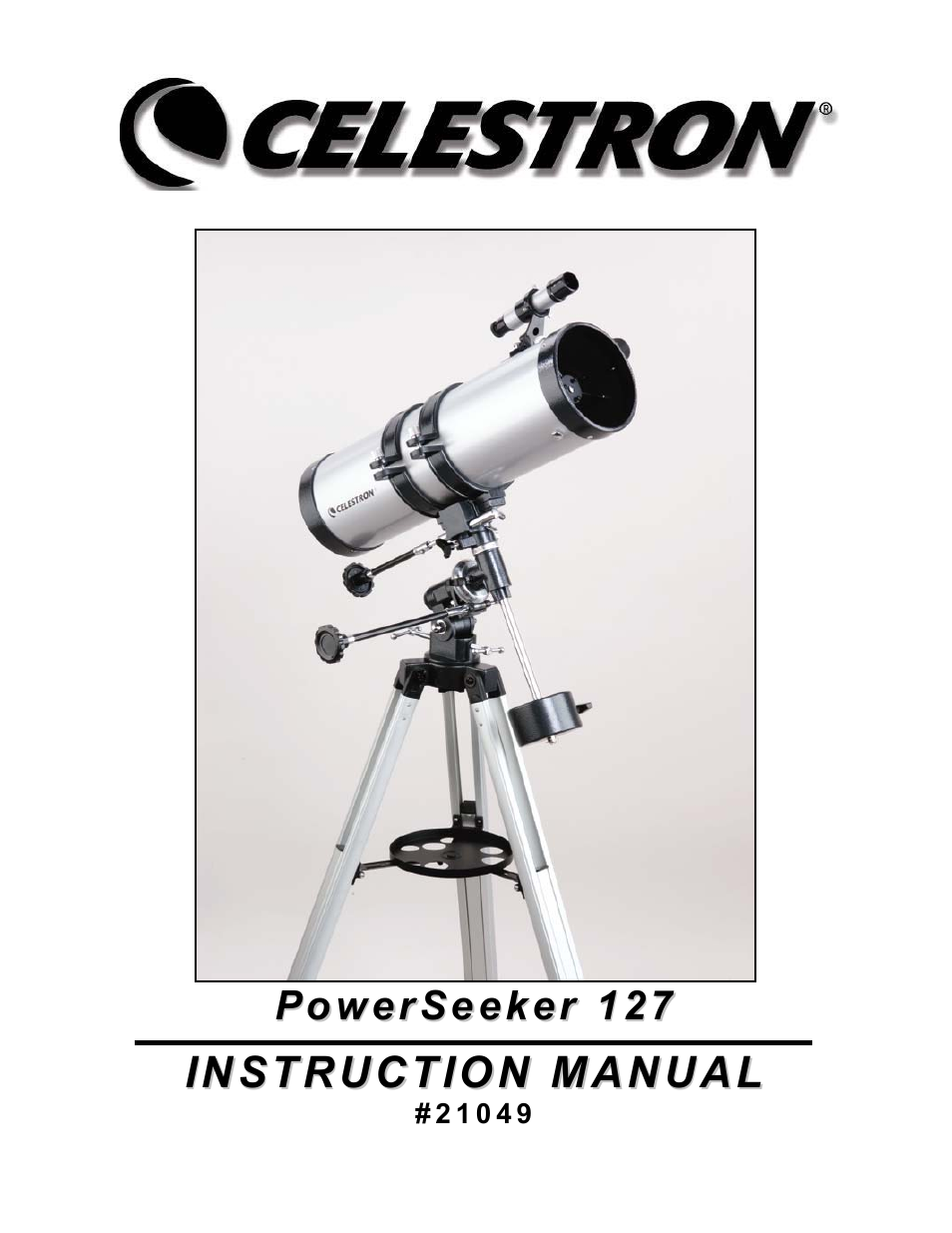 Celestron 127 User Manual | 15 pages