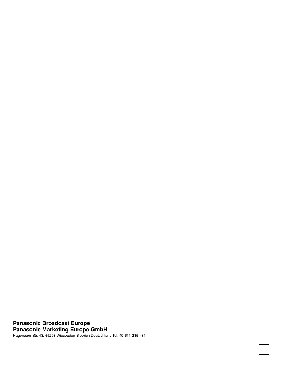 Panasonic SPX900 User Manual | Page 118 / 118