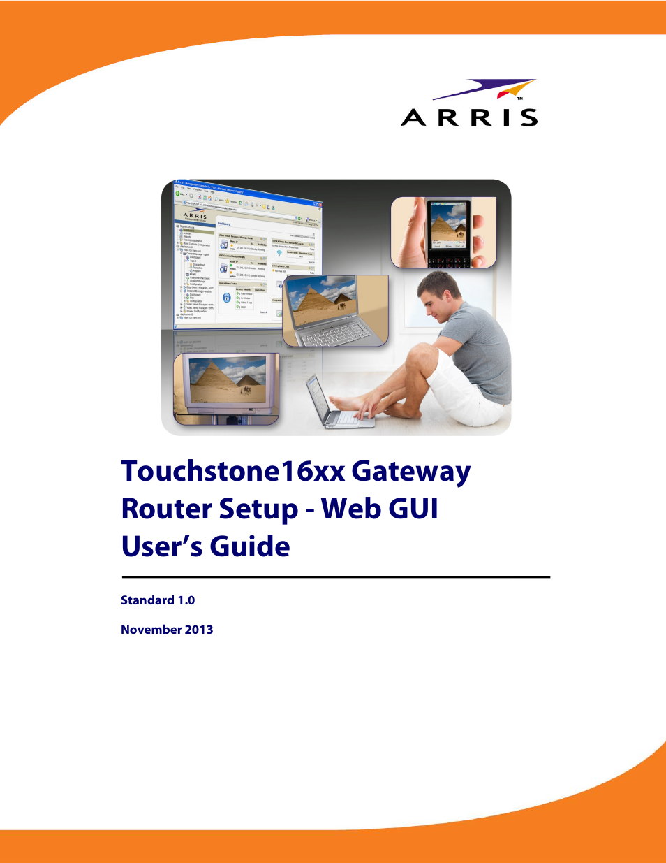 ARRIS TG1672G-NA Web GUI User Guide User Manual | 96 pages