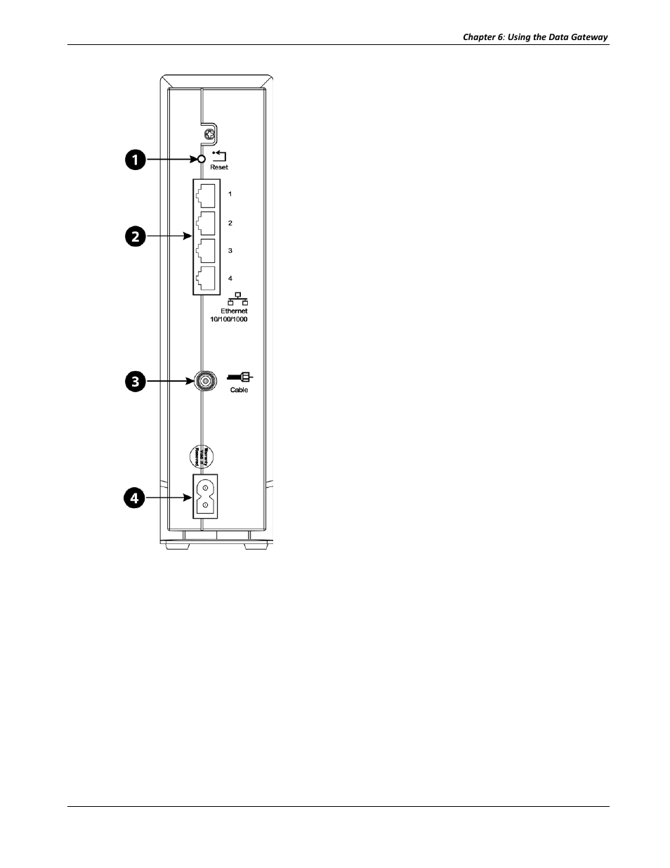 Resetting the router to factory defaults, E 33) | ARRIS DG1680A-TW Users Guide User Manual | Page 33 / 39