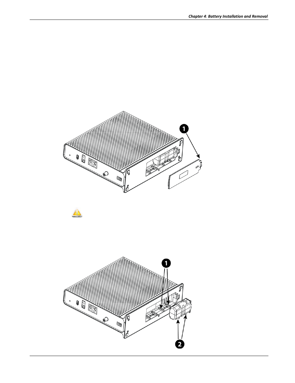 Basic battery installation and replacement, E 17) | ARRIS TG2472G-NA User Guide User Manual | Page 17 / 44