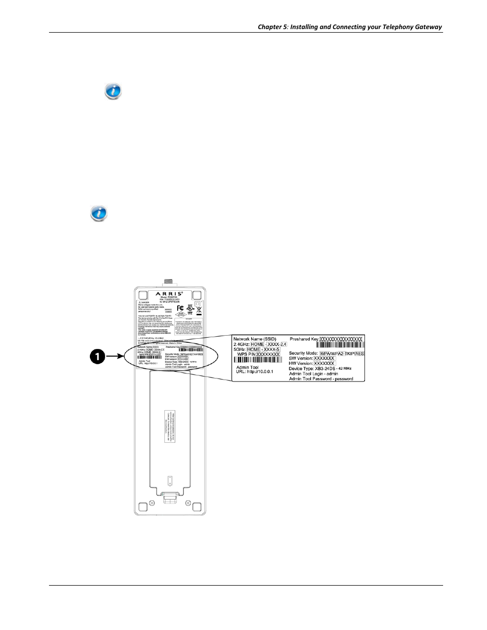 Configuring your wireless connection | ARRIS TG2472G-NA User Guide User Manual | Page 26 / 44