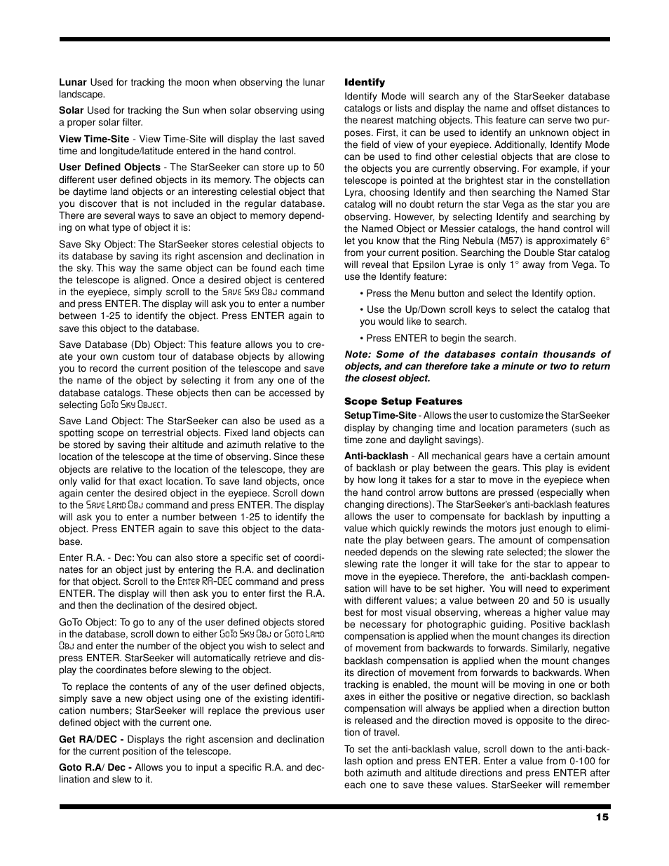 Celestron StarSeeker User Manual | Page 15 / 34
