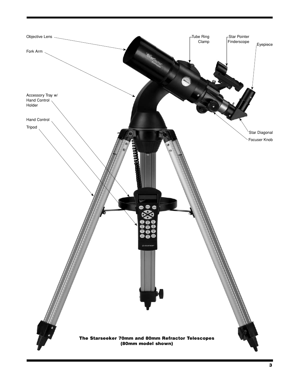 Celestron StarSeeker User Manual | Page 3 / 34