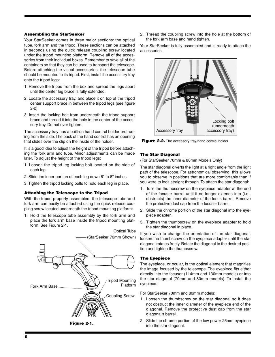 Celestron StarSeeker User Manual | Page 6 / 34