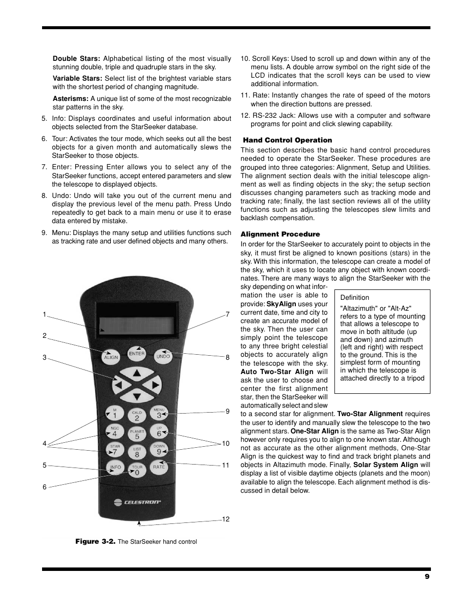 Celestron StarSeeker User Manual | Page 9 / 34