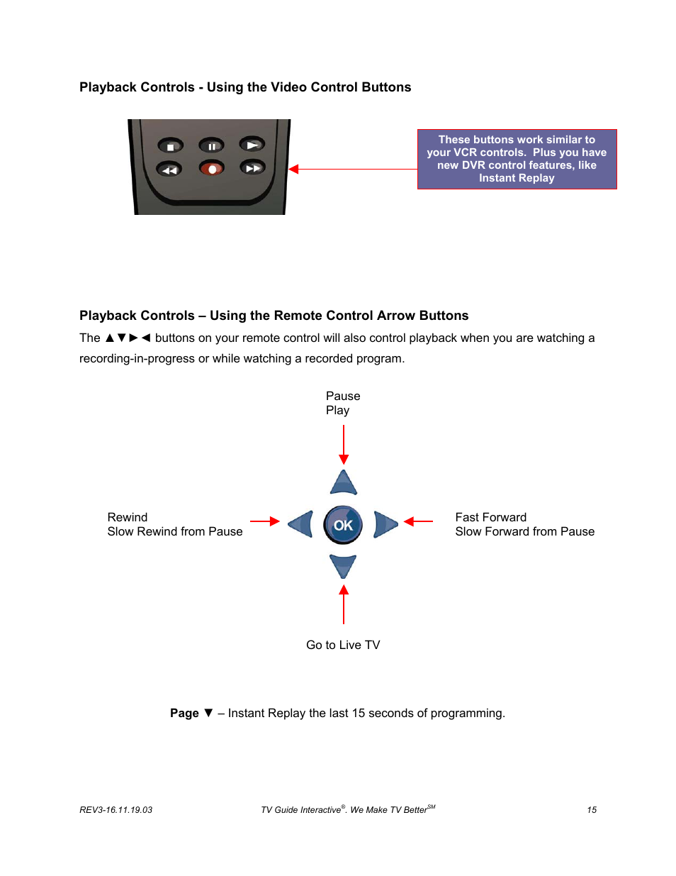 ARRIS DCT6208 TVGuide DVR Manual User Manual | Page 19 / 59