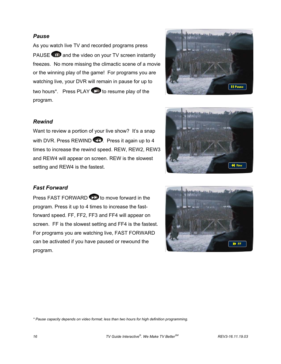 ARRIS DCT6208 TVGuide DVR Manual User Manual | Page 20 / 59