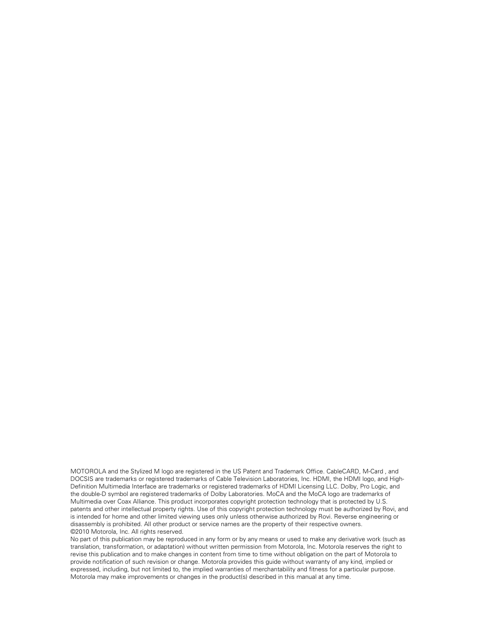 ARRIS DCX3300 User Guide User Manual | Page 2 / 51
