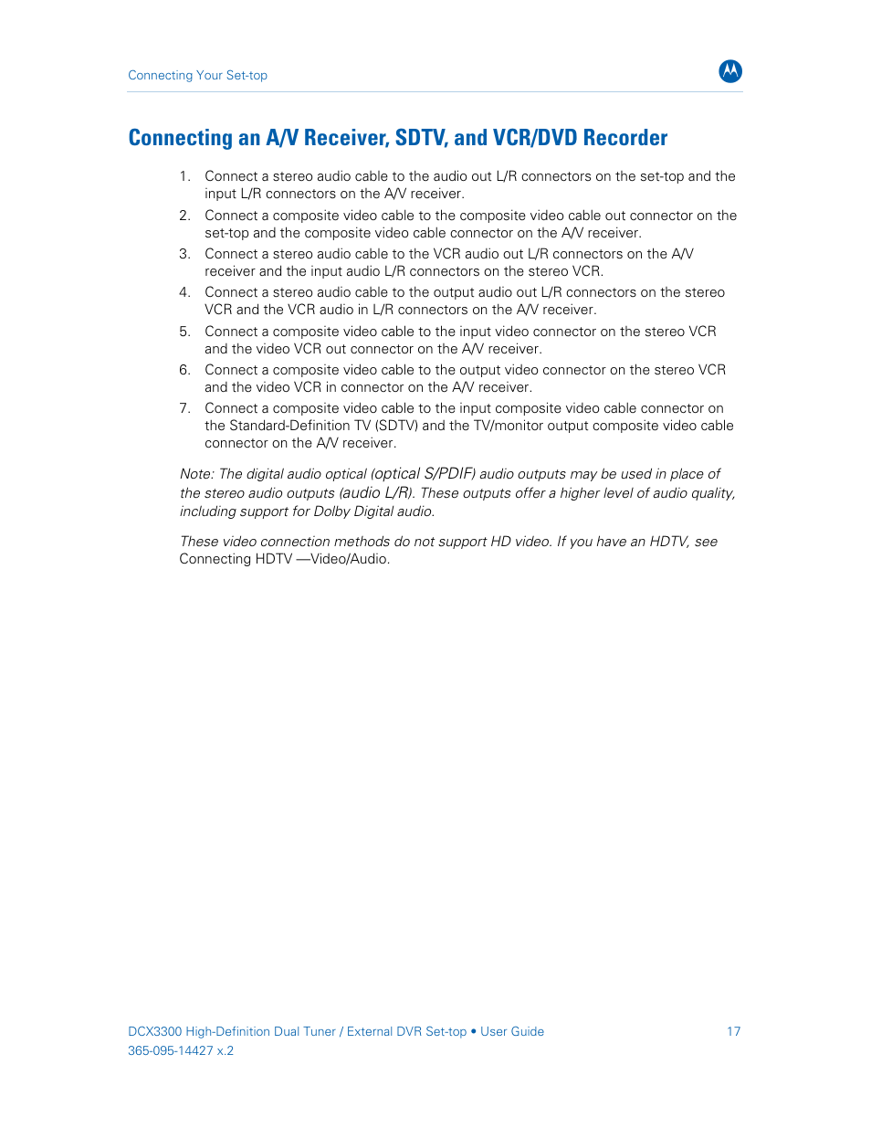 ARRIS DCX3300 User Guide User Manual | Page 26 / 51