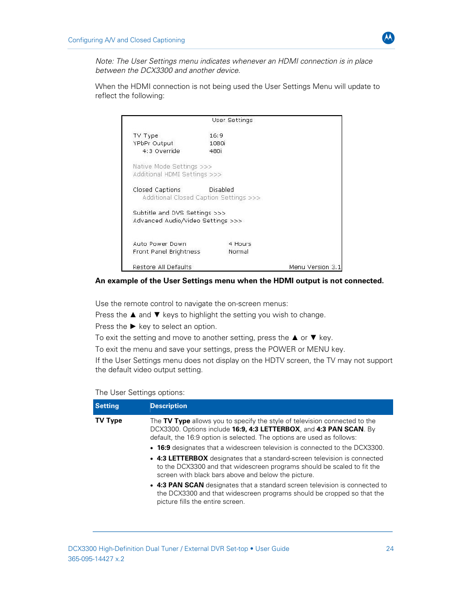 ARRIS DCX3300 User Guide User Manual | Page 33 / 51