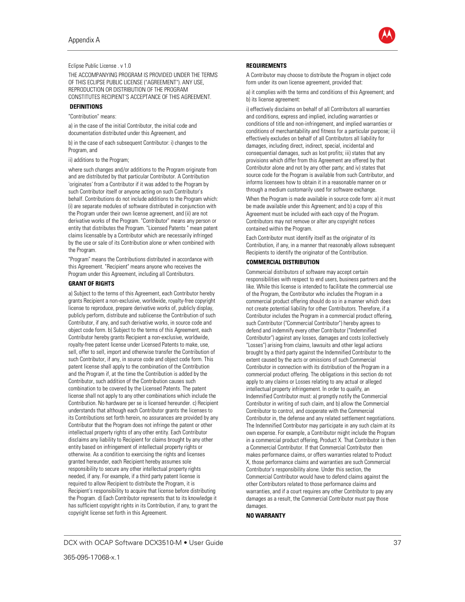 ARRIS DCX3510M User Guide User Manual | Page 46 / 59