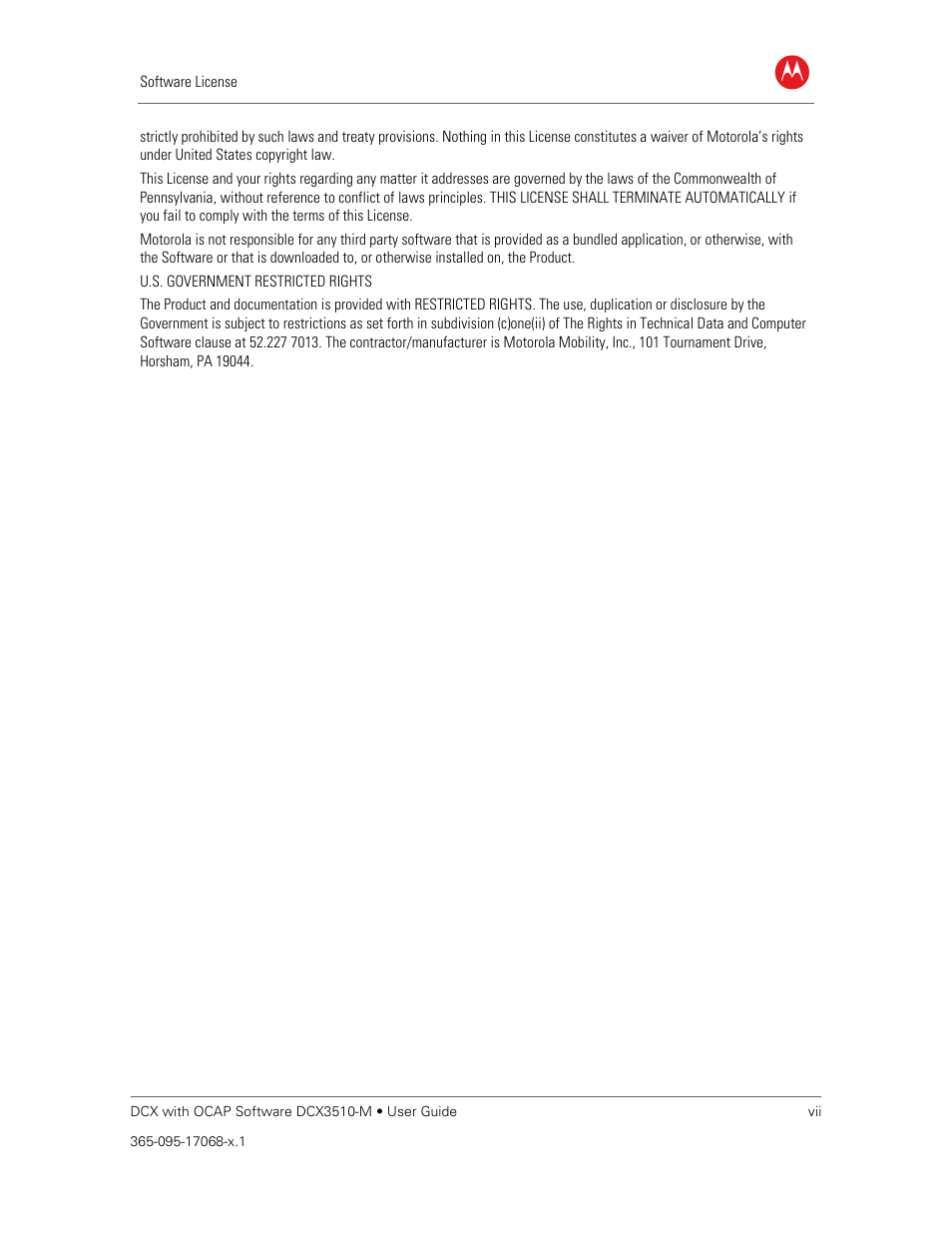 ARRIS DCX3510M User Guide User Manual | Page 7 / 59