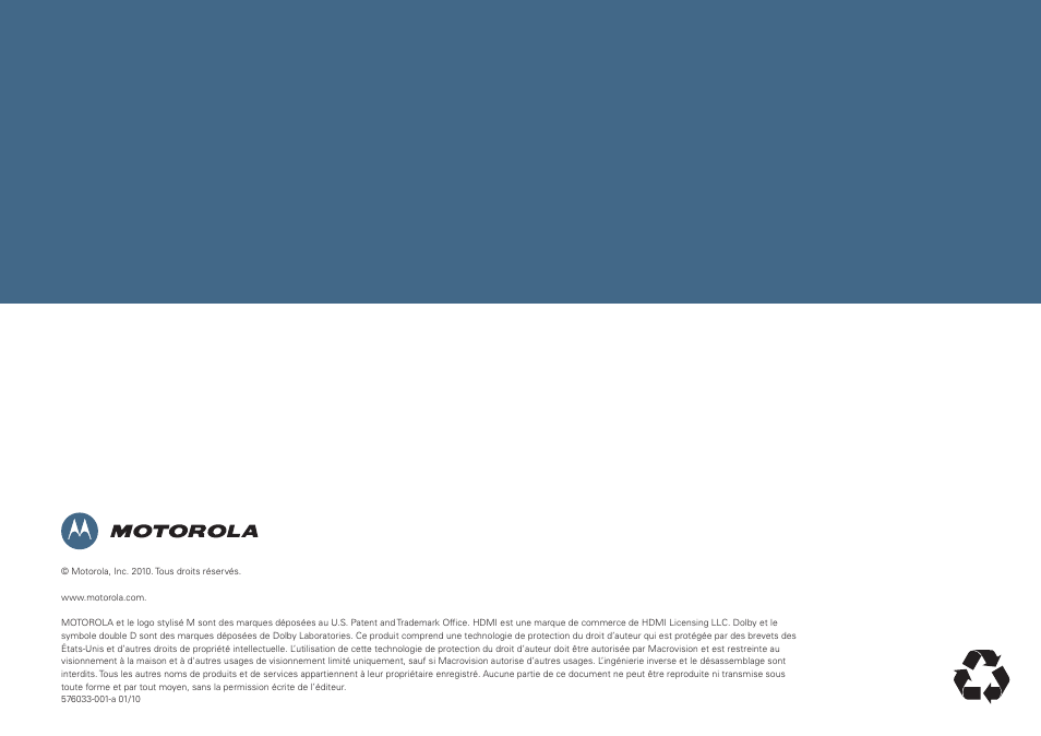 ARRIS DCX700 Quick Start Guide User Manual | Page 48 / 48