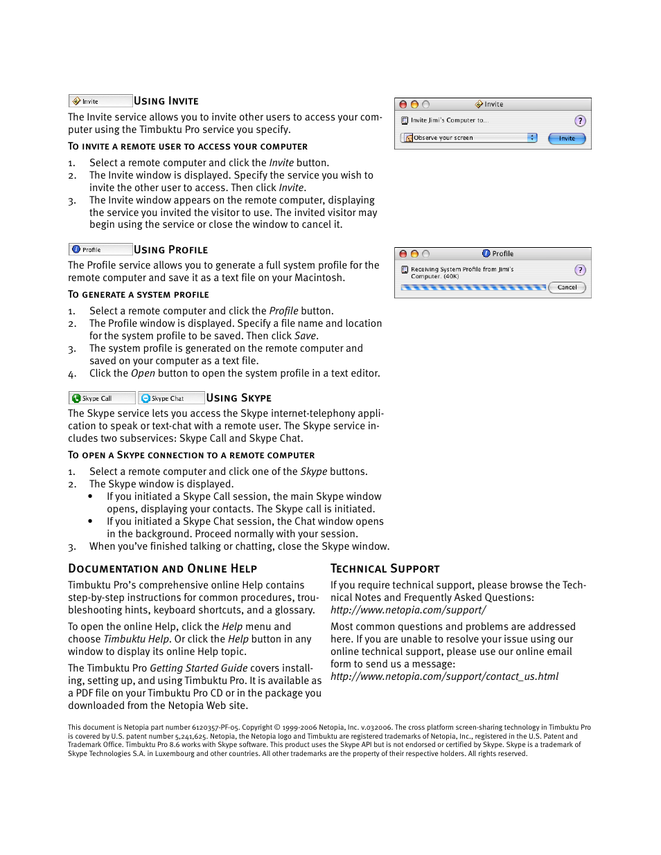 ARRIS Timbuktu for Macintosh v8.8.3- At a Glance Guide User Manual | Page 6 / 6