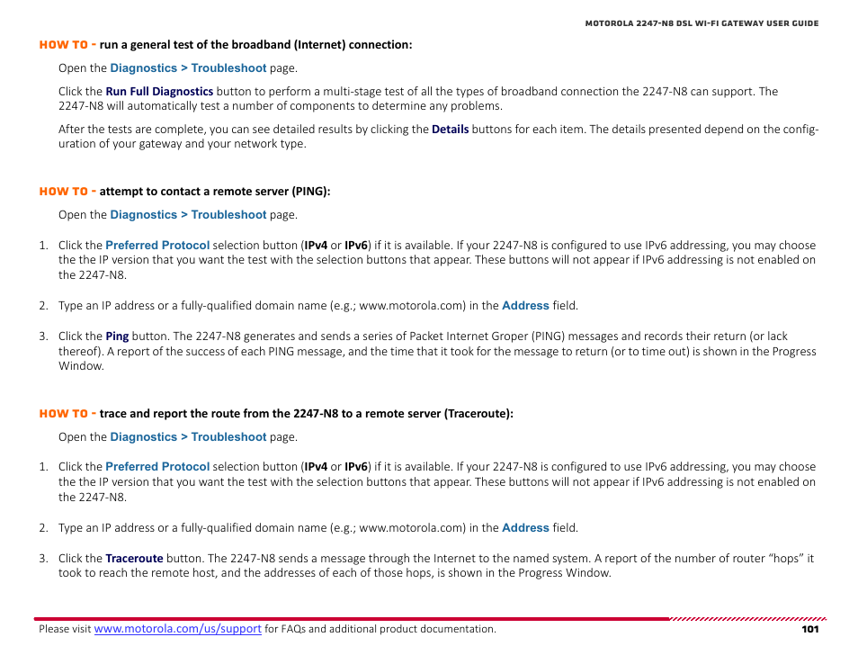 ARRIS 2247-N8-10NA (v9.1.x) User Manual User Manual | Page 101 / 131