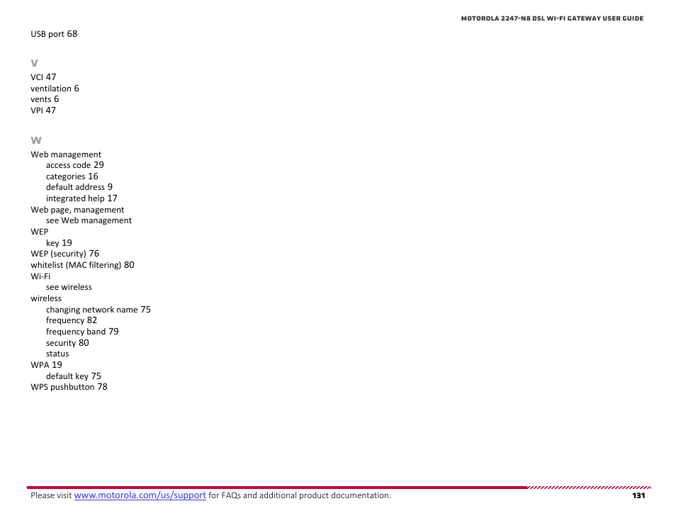 ARRIS 2247-N8-10NA (v9.1.x) User Manual User Manual | Page 131 / 131