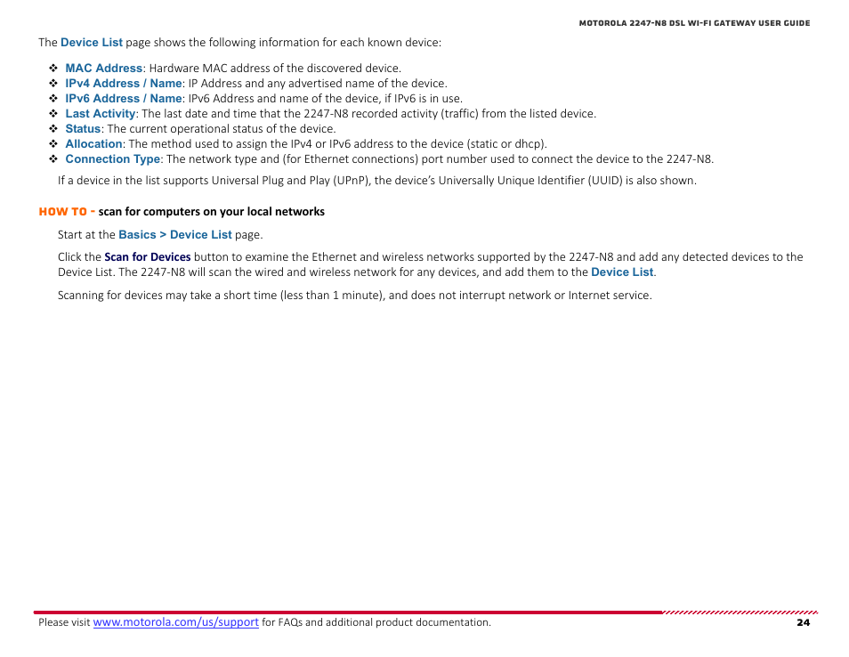 ARRIS 2247-N8-10NA (v9.1.x) User Manual User Manual | Page 24 / 131