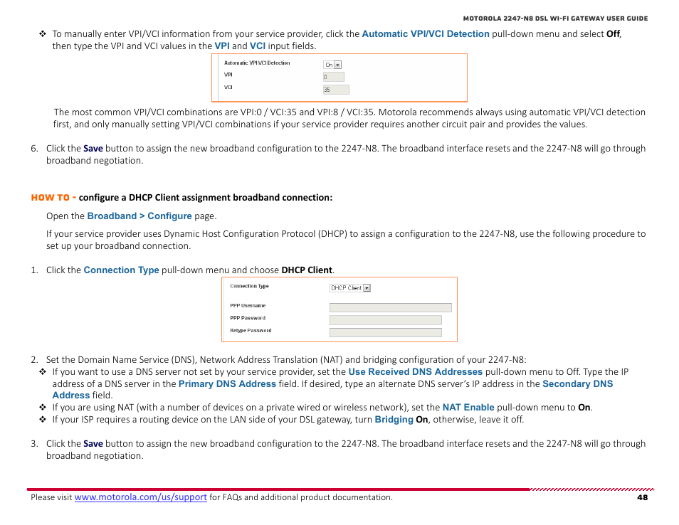 ARRIS 2247-N8-10NA (v9.1.x) User Manual User Manual | Page 48 / 131