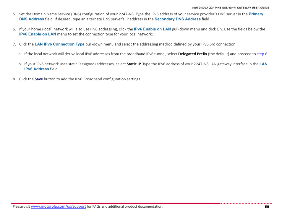 ARRIS 2247-N8-10NA (v9.1.x) User Manual User Manual | Page 58 / 131