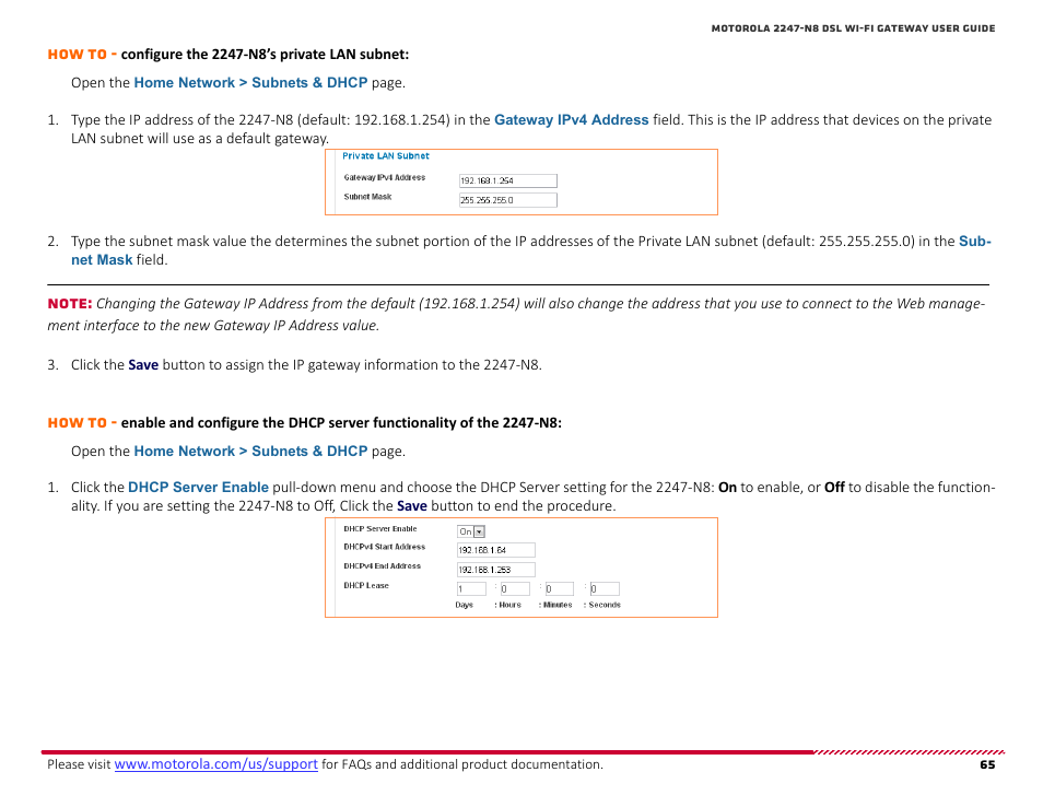 ARRIS 2247-N8-10NA (v9.1.x) User Manual User Manual | Page 65 / 131
