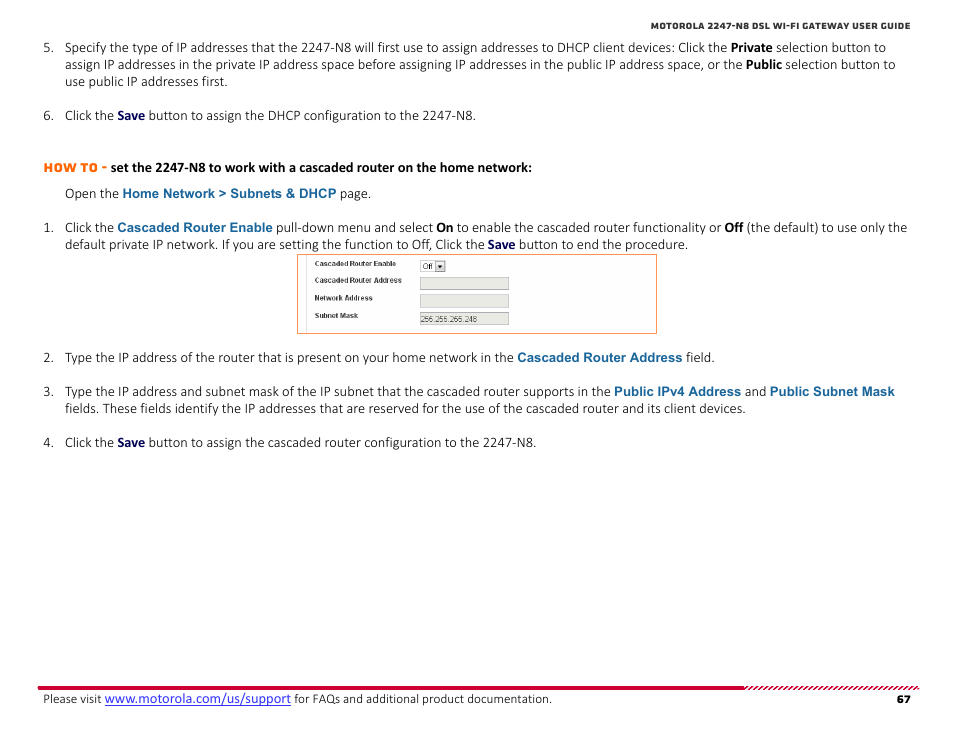 ARRIS 2247-N8-10NA (v9.1.x) User Manual User Manual | Page 67 / 131