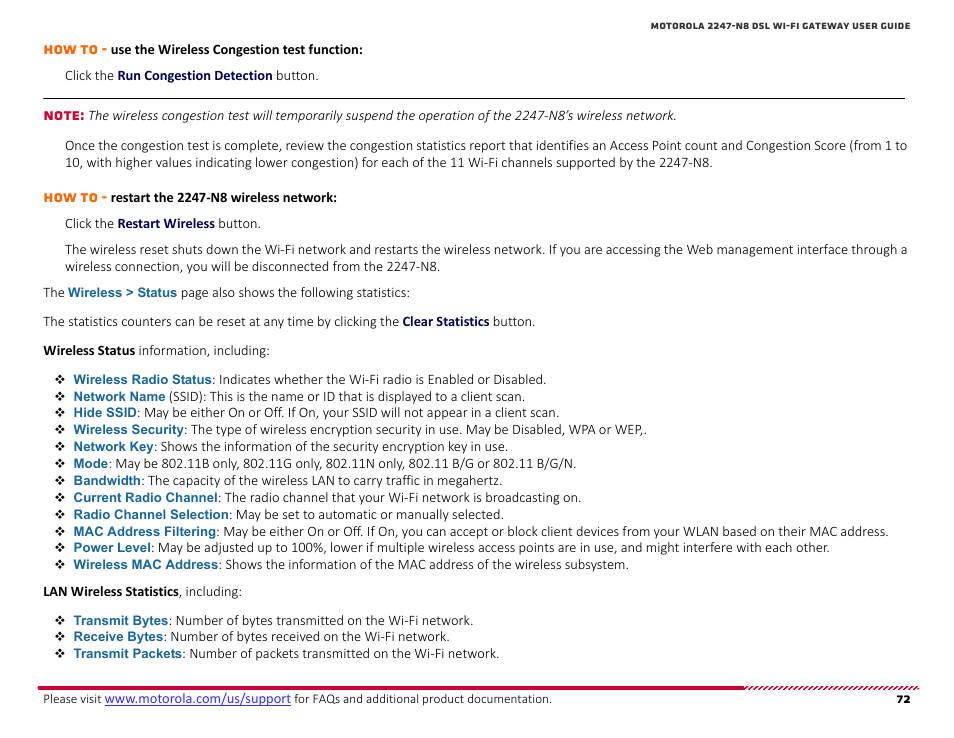 ARRIS 2247-N8-10NA (v9.1.x) User Manual User Manual | Page 72 / 131