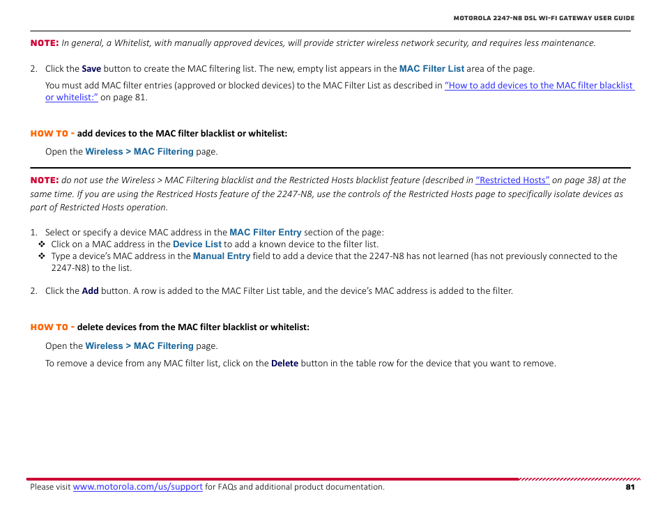 ARRIS 2247-N8-10NA (v9.1.x) User Manual User Manual | Page 81 / 131