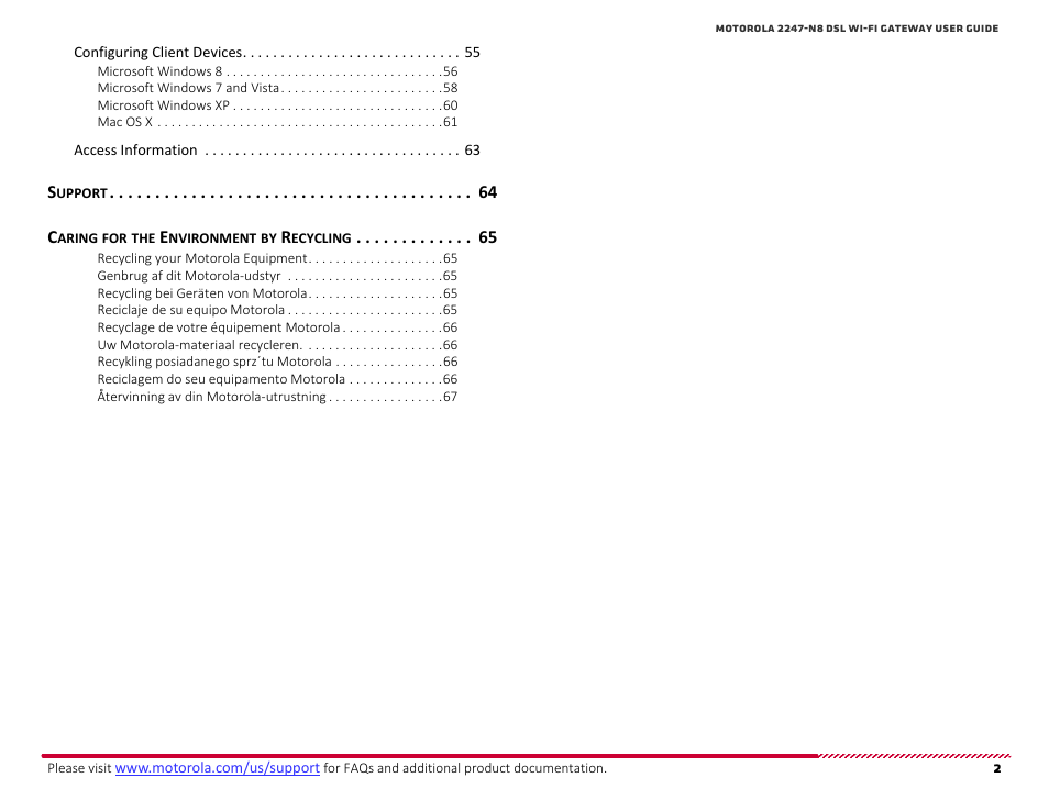 ARRIS 2247-N8-10NA User Manual User Manual | Page 3 / 68