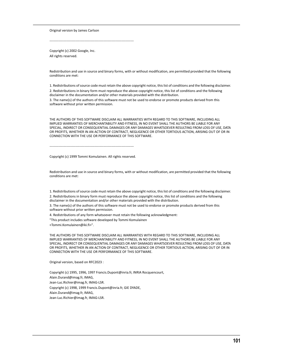 ARRIS 2247-N8-10NA (v9.1.x) Admin Handbook User Manual | Page 101 / 110