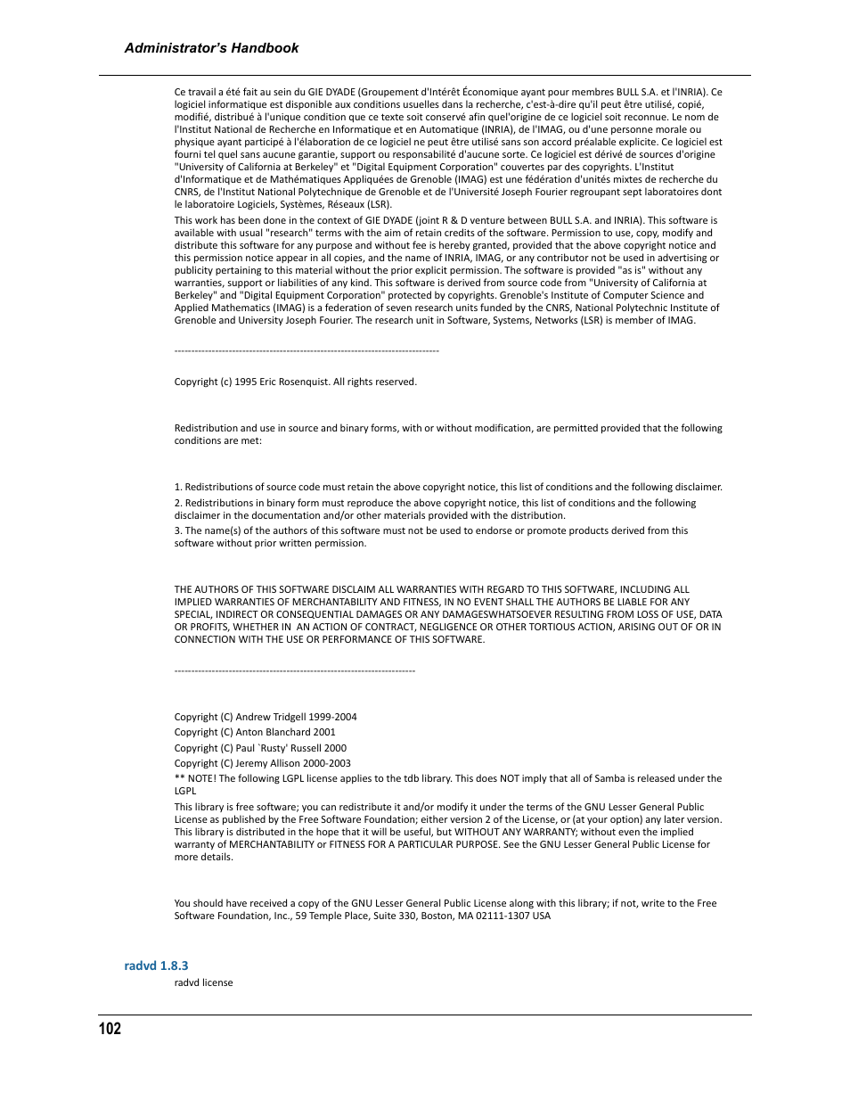 ARRIS 2247-N8-10NA (v9.1.x) Admin Handbook User Manual | Page 102 / 110