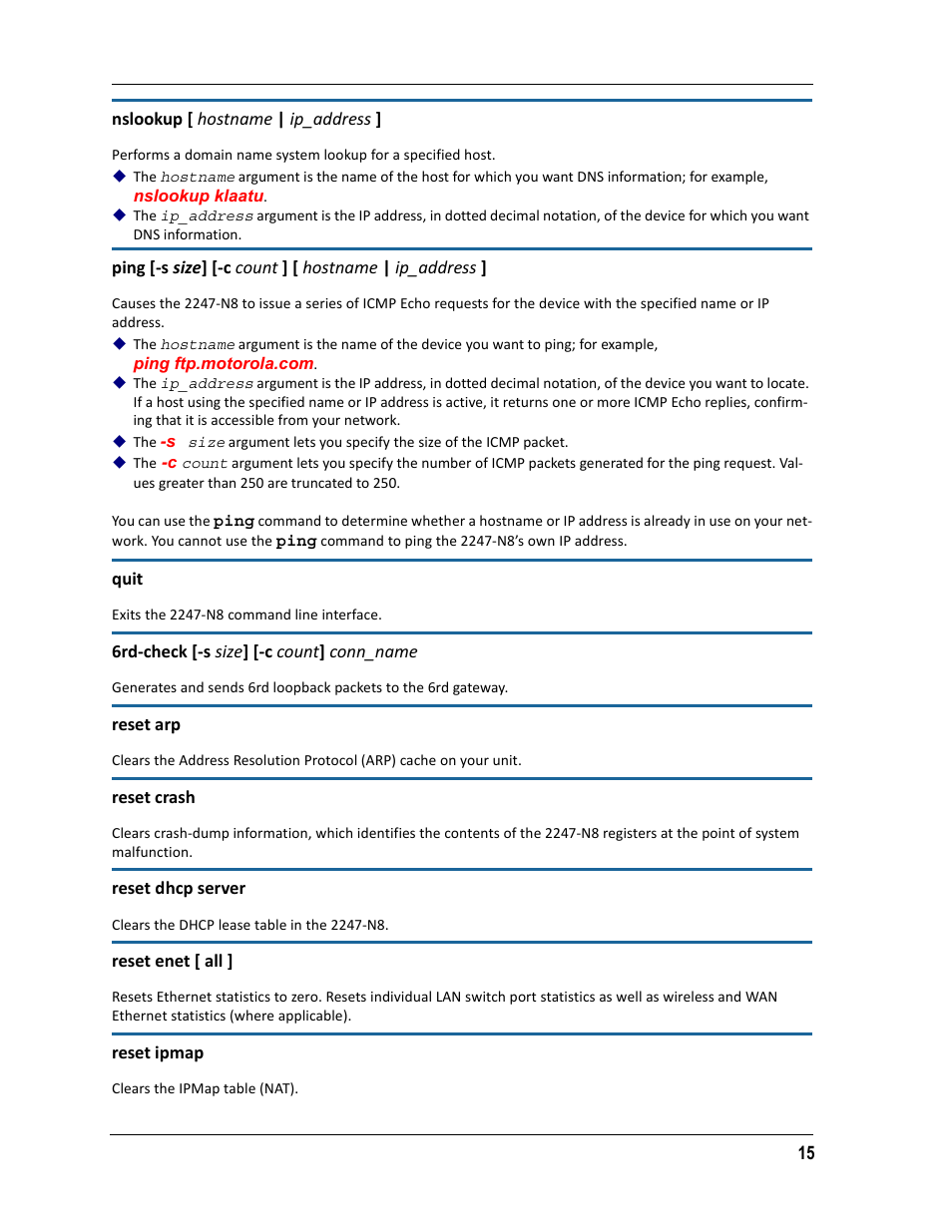 ARRIS 2247-N8-10NA (v9.1.x) Admin Handbook User Manual | Page 15 / 110