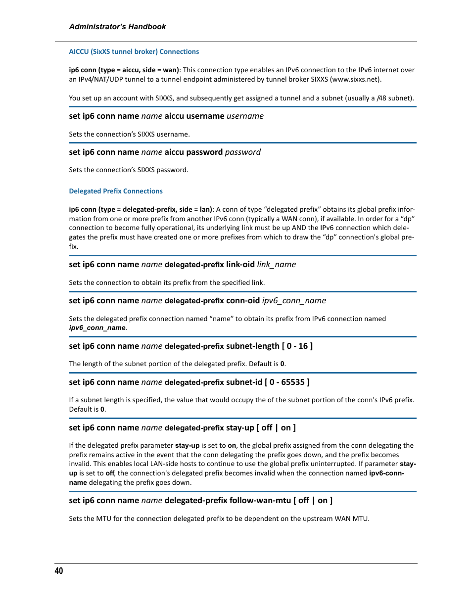 ARRIS 2247-N8-10NA (v9.1.x) Admin Handbook User Manual | Page 40 / 110